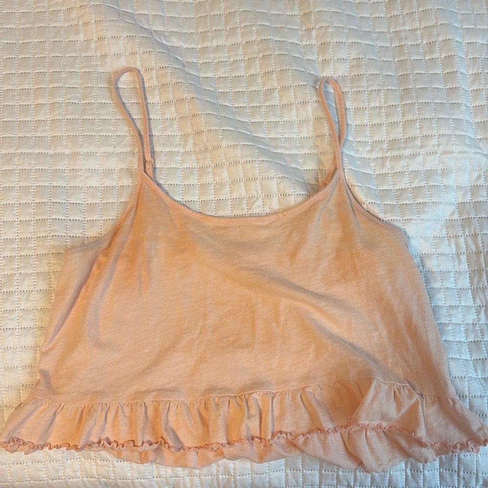 flowy cropped tank
